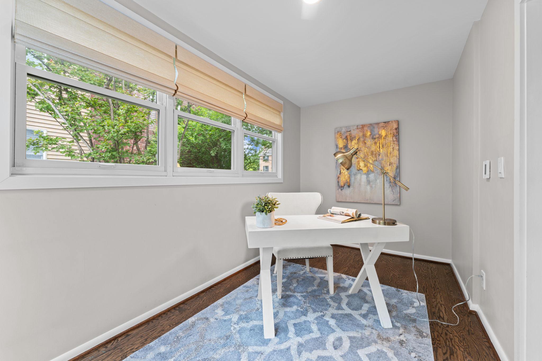 1214 West Braddock Road Alexandria, VA 22302 - Photo 14 of 39 Bright and airy home office with heated floors