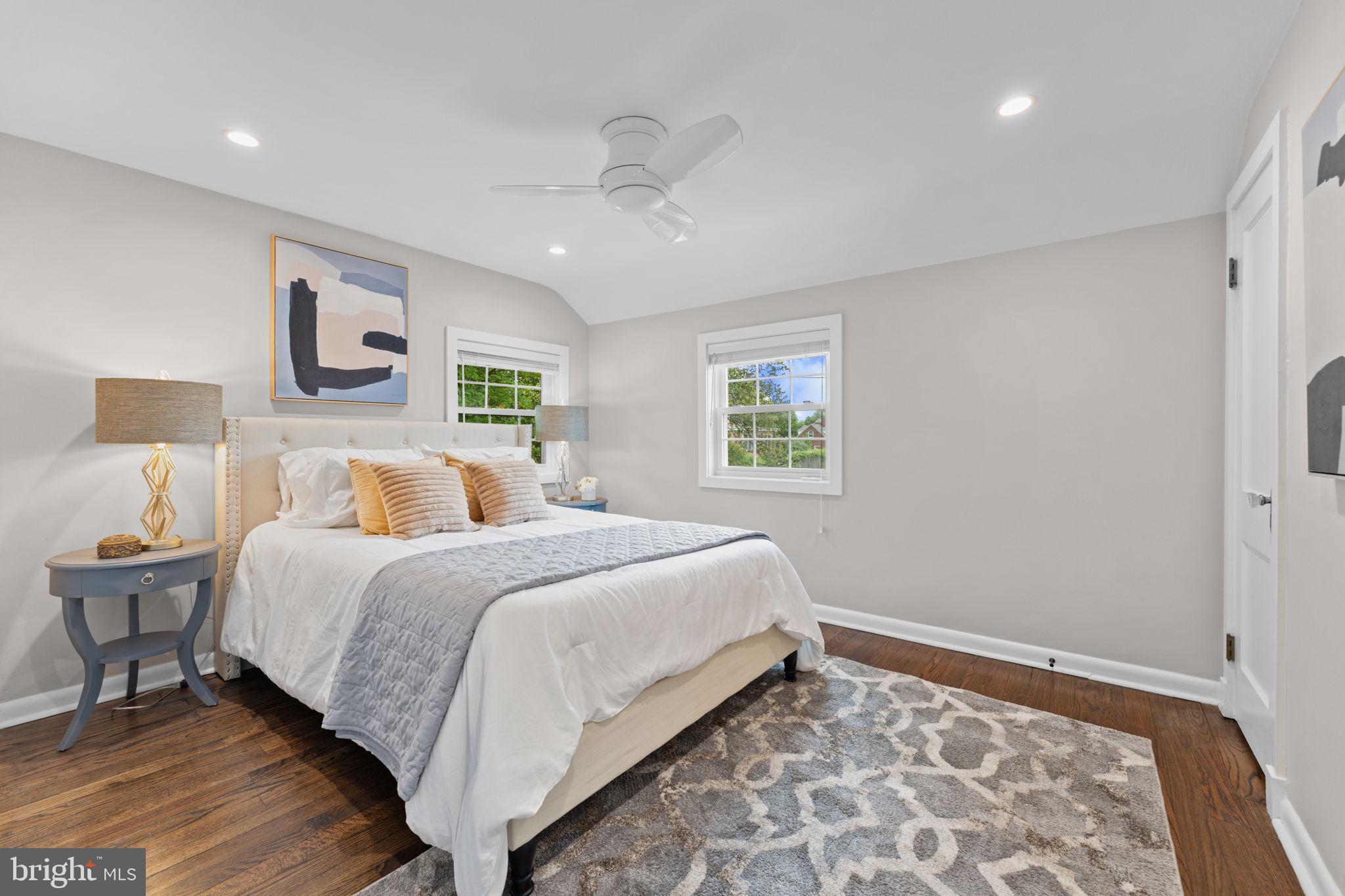 1214 West Braddock Road Alexandria, VA 22302 - Photo 17 of 39 Serene bedroom with modern charm.