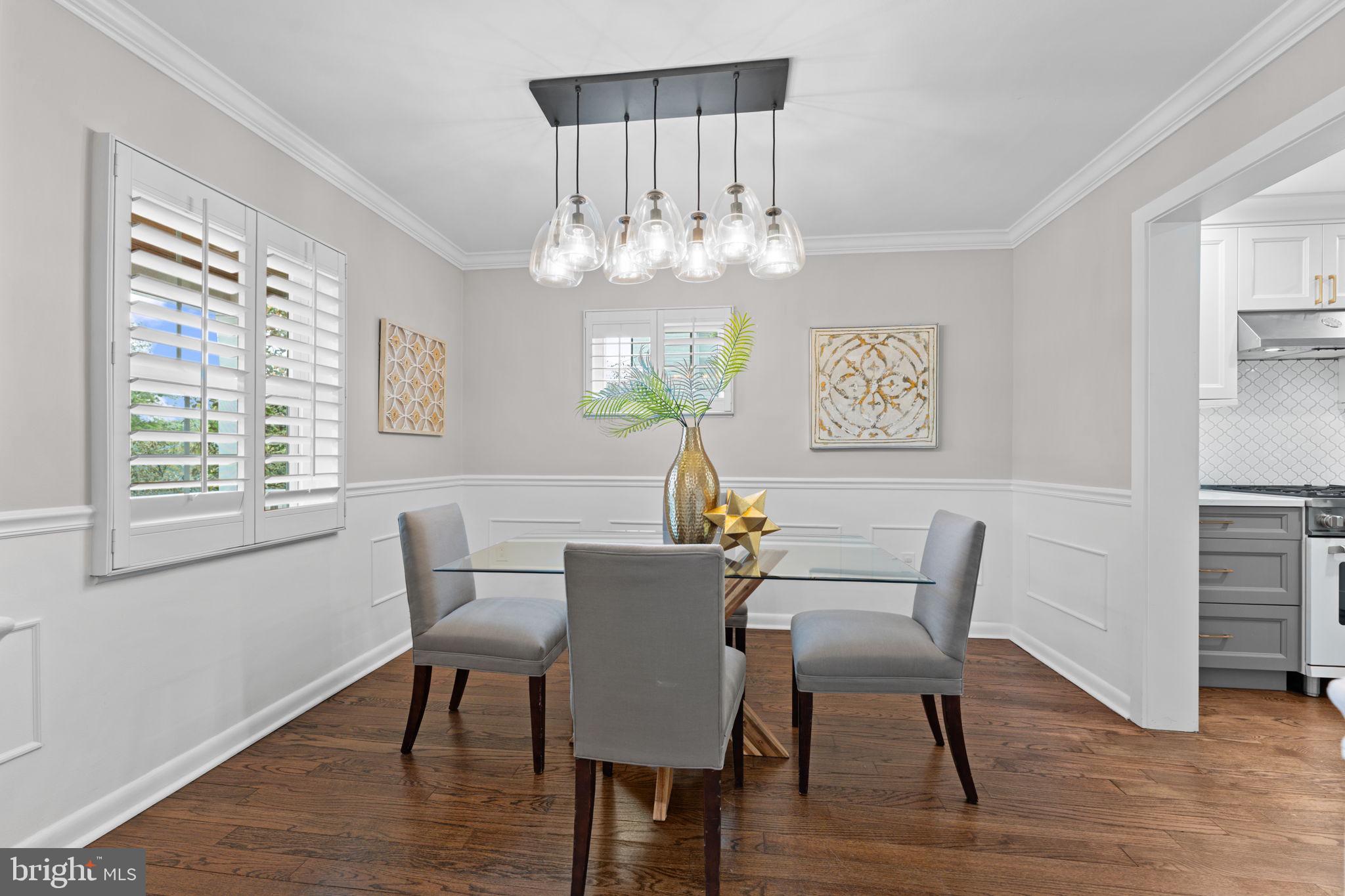 1214 West Braddock Road Alexandria, VA 22302 - Photo 7 of 39 Elegant dining space with modern charm.