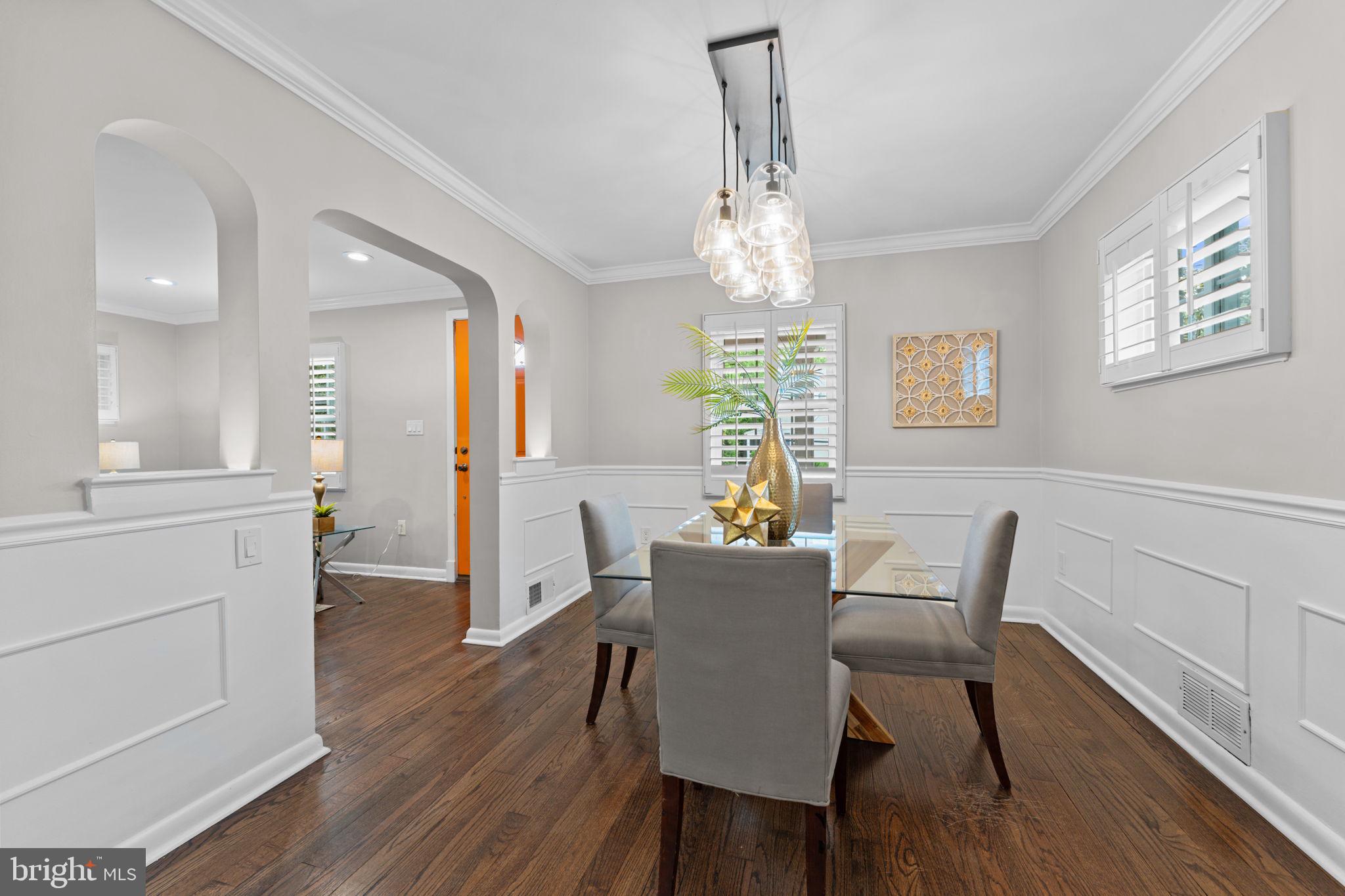 1214 West Braddock Road Alexandria, VA 22302 - Photo 8 of 39 Elegant dining space with modern charm.