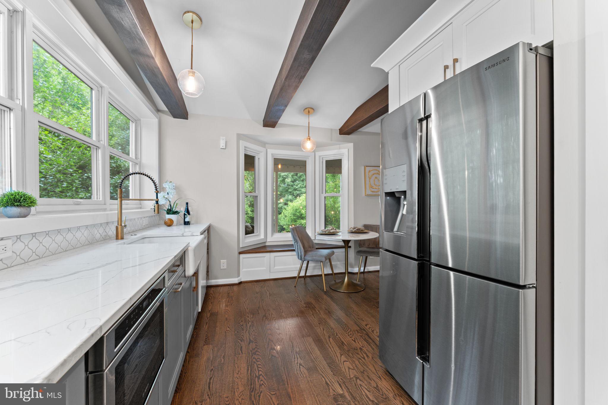 1214 West Braddock Road Alexandria, VA 22302 - Photo 10 of 39 Bright kitchen with modern elegance.