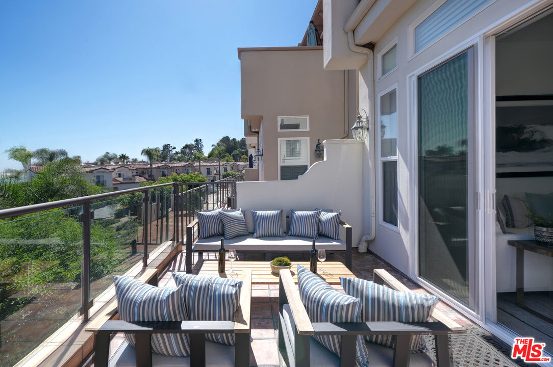6436 Lunita Road Malibu, CA 90265 - Photo 46 of 54 a view of balcony with furniture