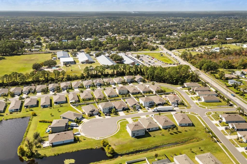 307 Sunset View Drive Edgewater, FL 32141 - Photo 39 of 44 an aerial view of residential houses with outdoor space
