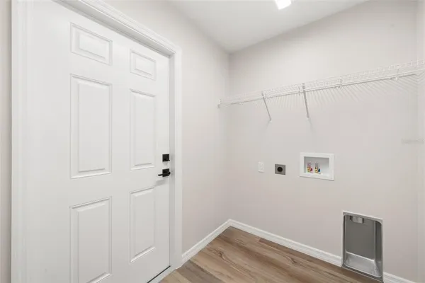 a view of a small space