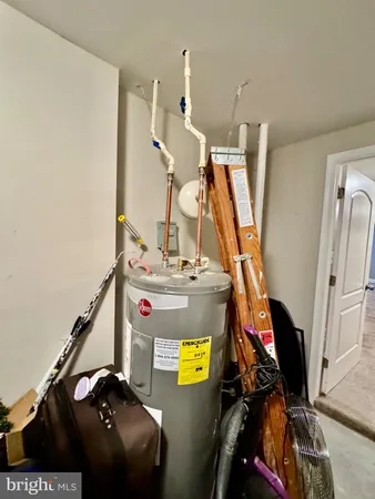 a view of a hallway with stairs