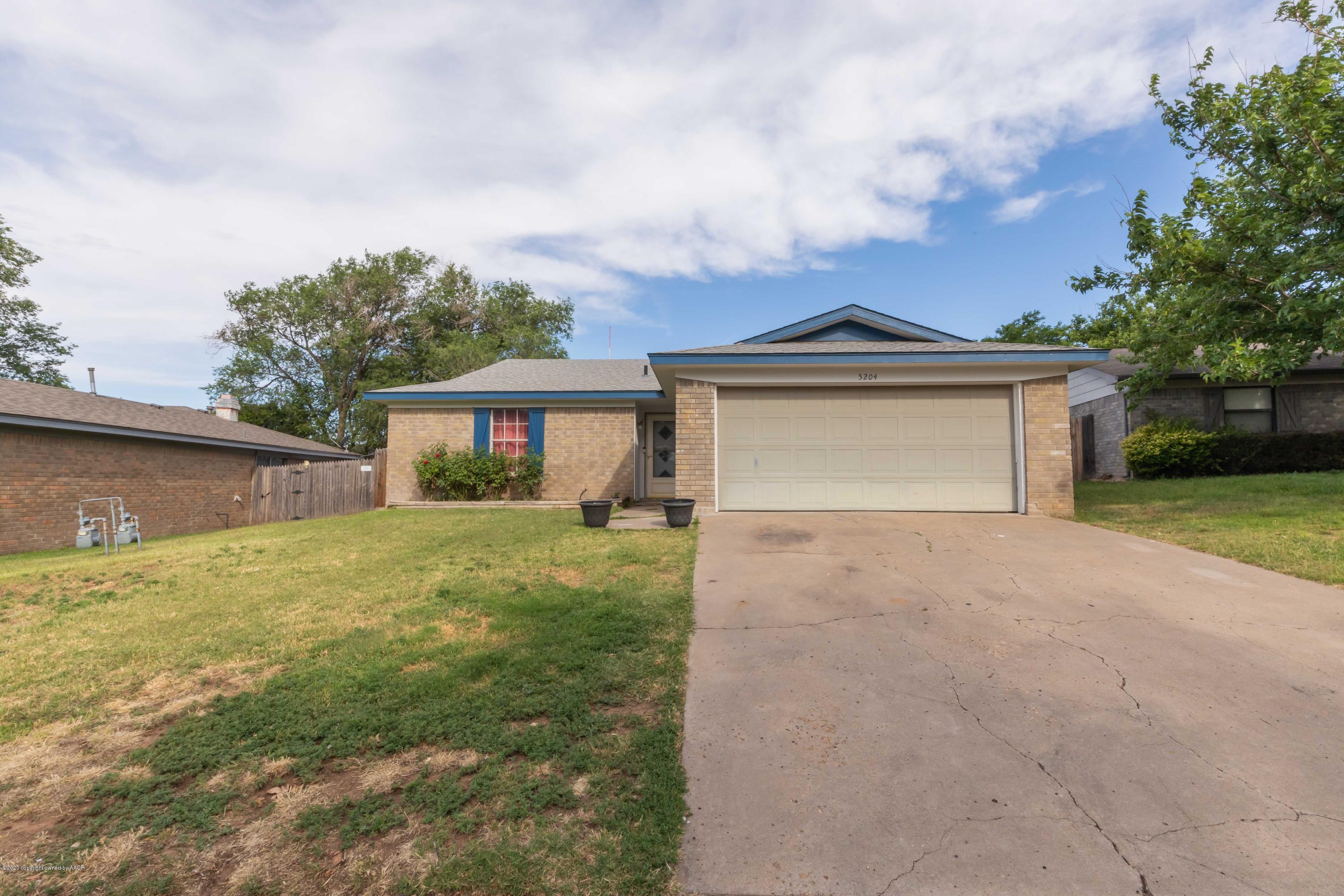 5204 Susan Drive Amarillo, TX 79110 - Photo 1 of 34 FRONT VIEW 2