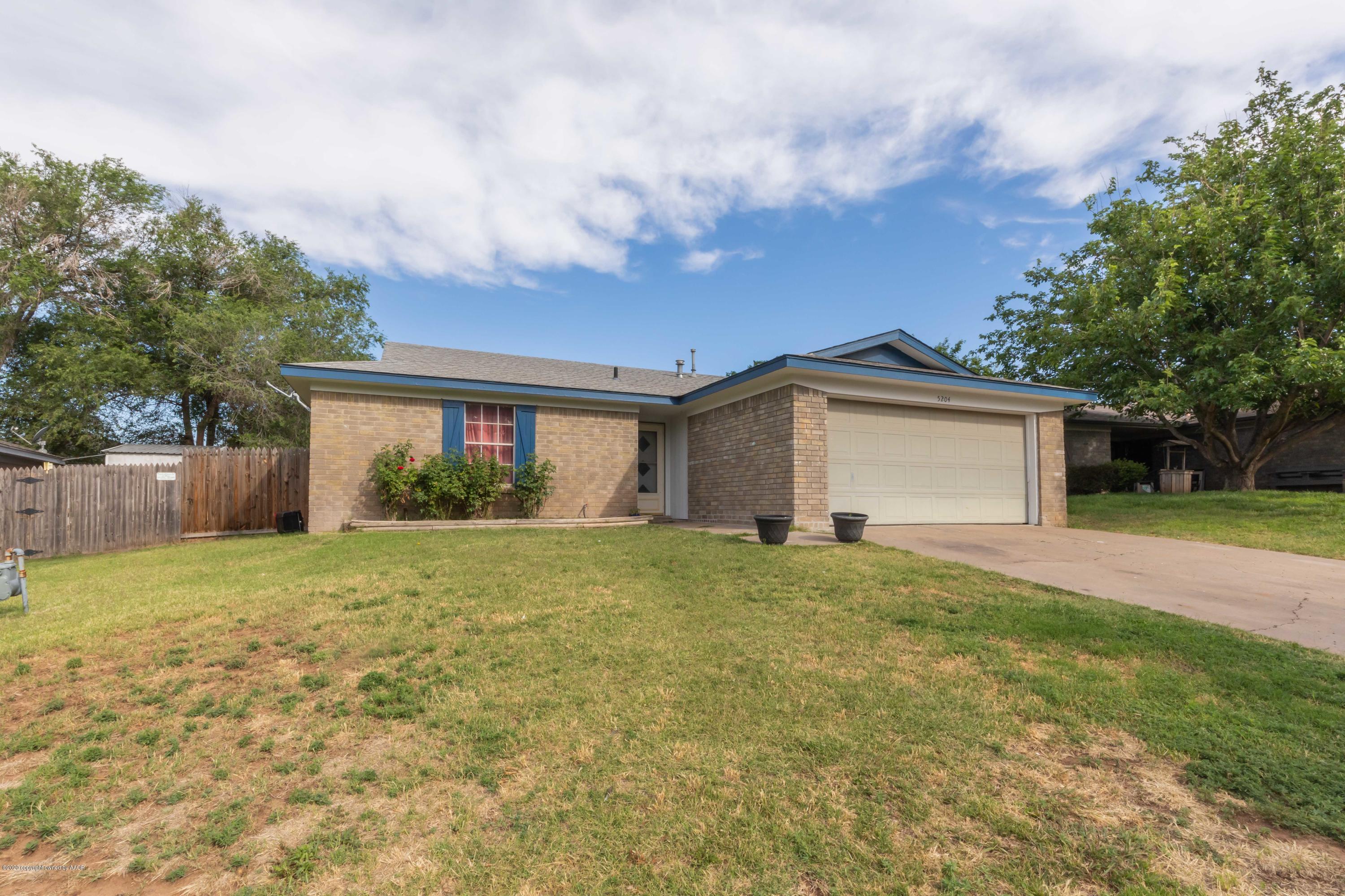 5204 Susan Drive Amarillo, TX 79110 - Photo 2 of 34 FRONT VIEW 1
