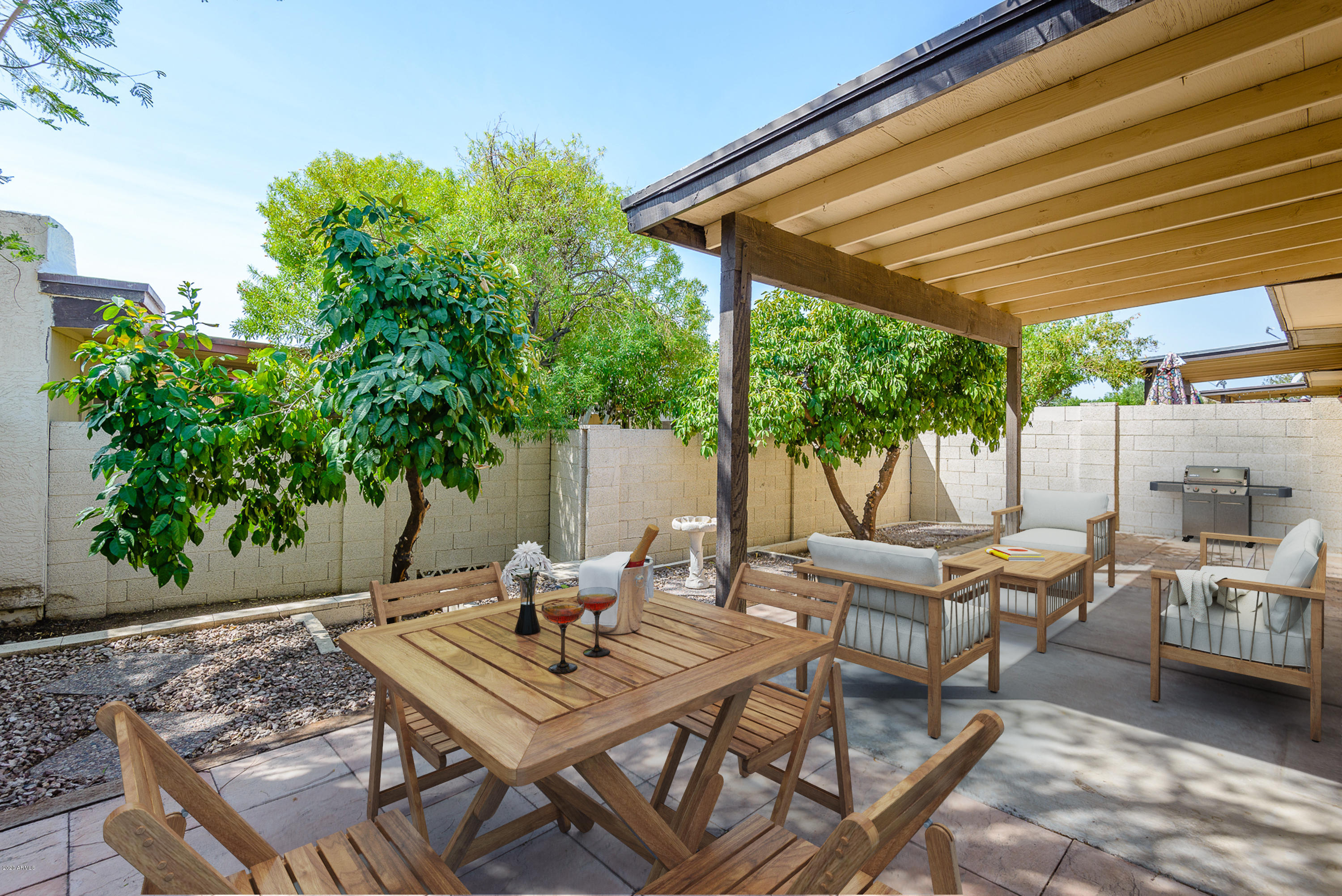 2539 East Wagoner Road Phoenix, AZ 85032 - Photo 20 of 26 Multi Level Zen Patio!