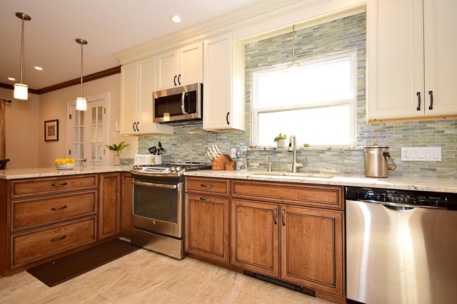 538 Byrd Road Riverside, IL 60546 - Photo 12 of 24 a kitchen with sink cabinets and window