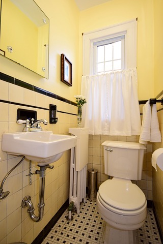 538 Byrd Road Riverside, IL 60546 - Photo 14 of 24 a bathroom with a sink a toilet and a mirror