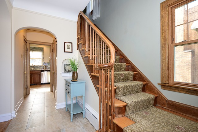 538 Byrd Road Riverside, IL 60546 - Photo 15 of 24 a view of entryway and hall with wooden floor