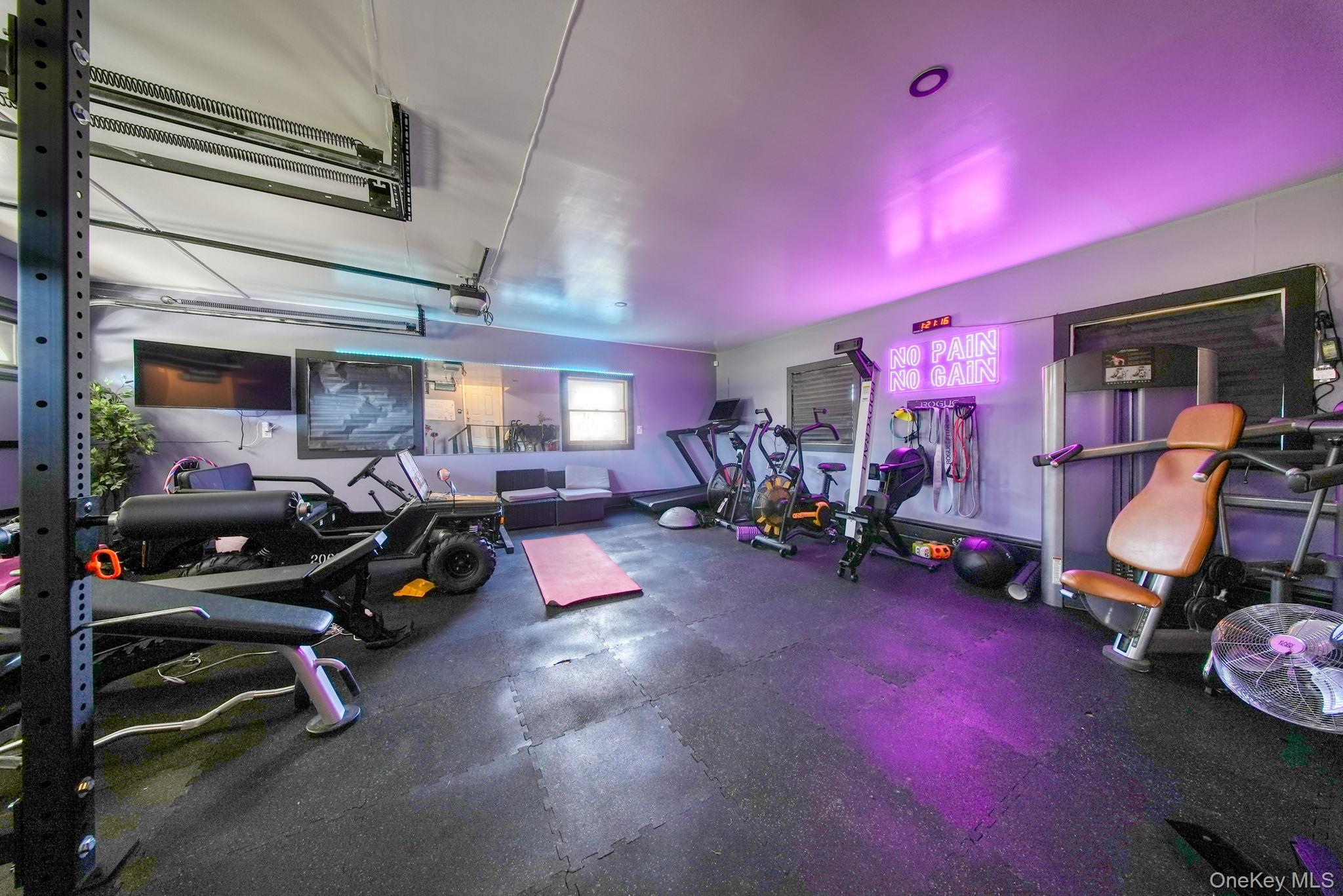 158 Wade Road Liberty, NY 12754 - Photo 19 of 40 a view of a room with gym equipment