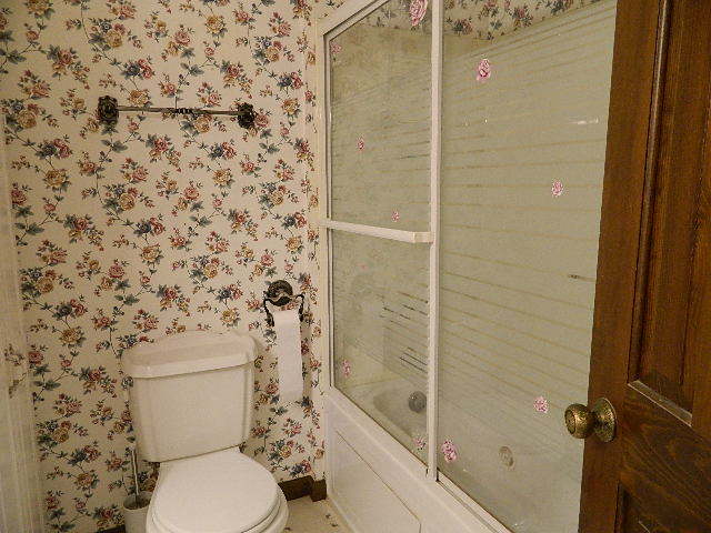 4788 Seven Hills Road Clinton, IL 61727 - Photo 46 of 46 a bathroom with a toilet and a shower