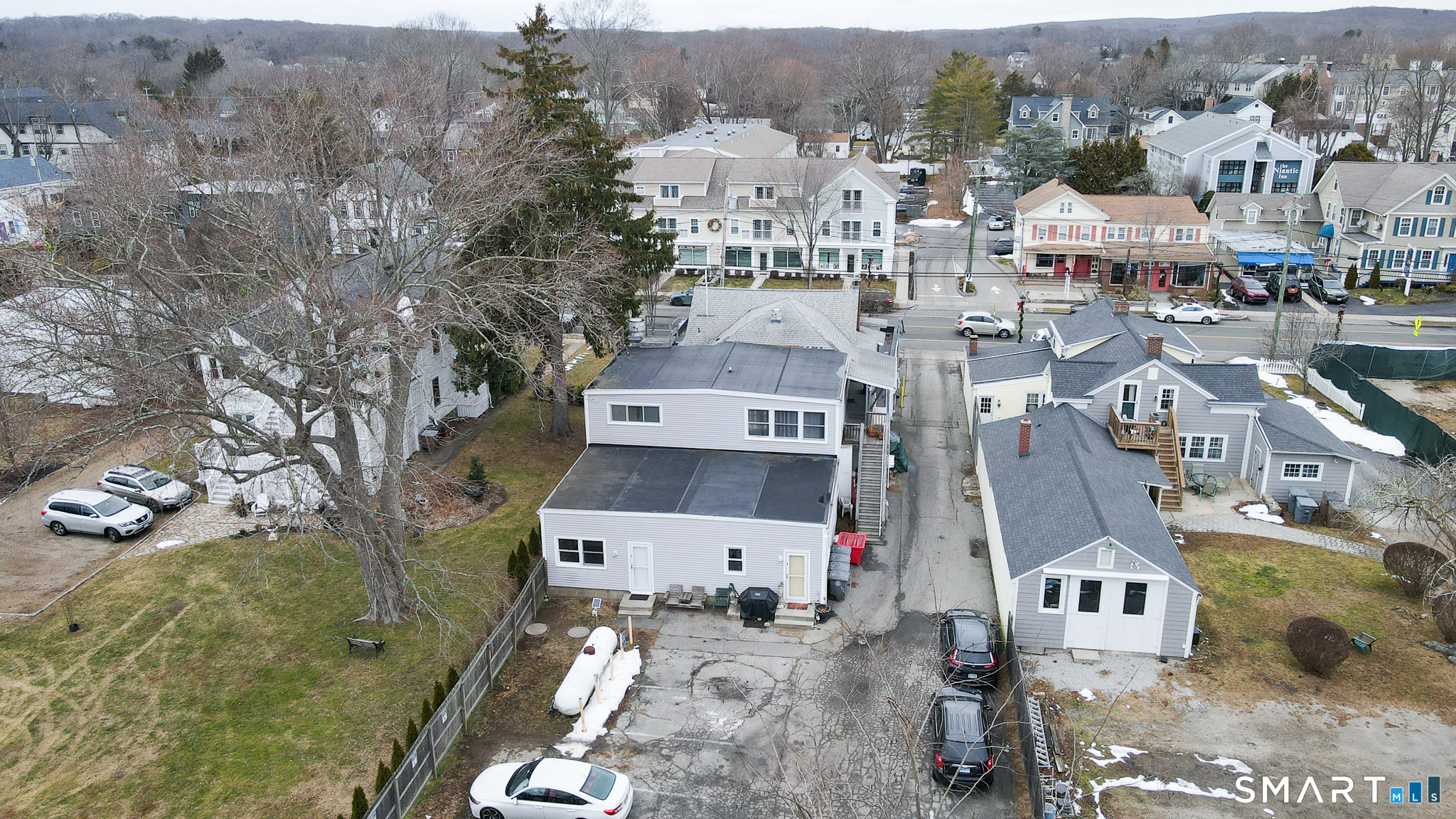 374 Main Street, Unit C Niantic, CT 06357 - Photo 20 of 31 an aerial view of a city