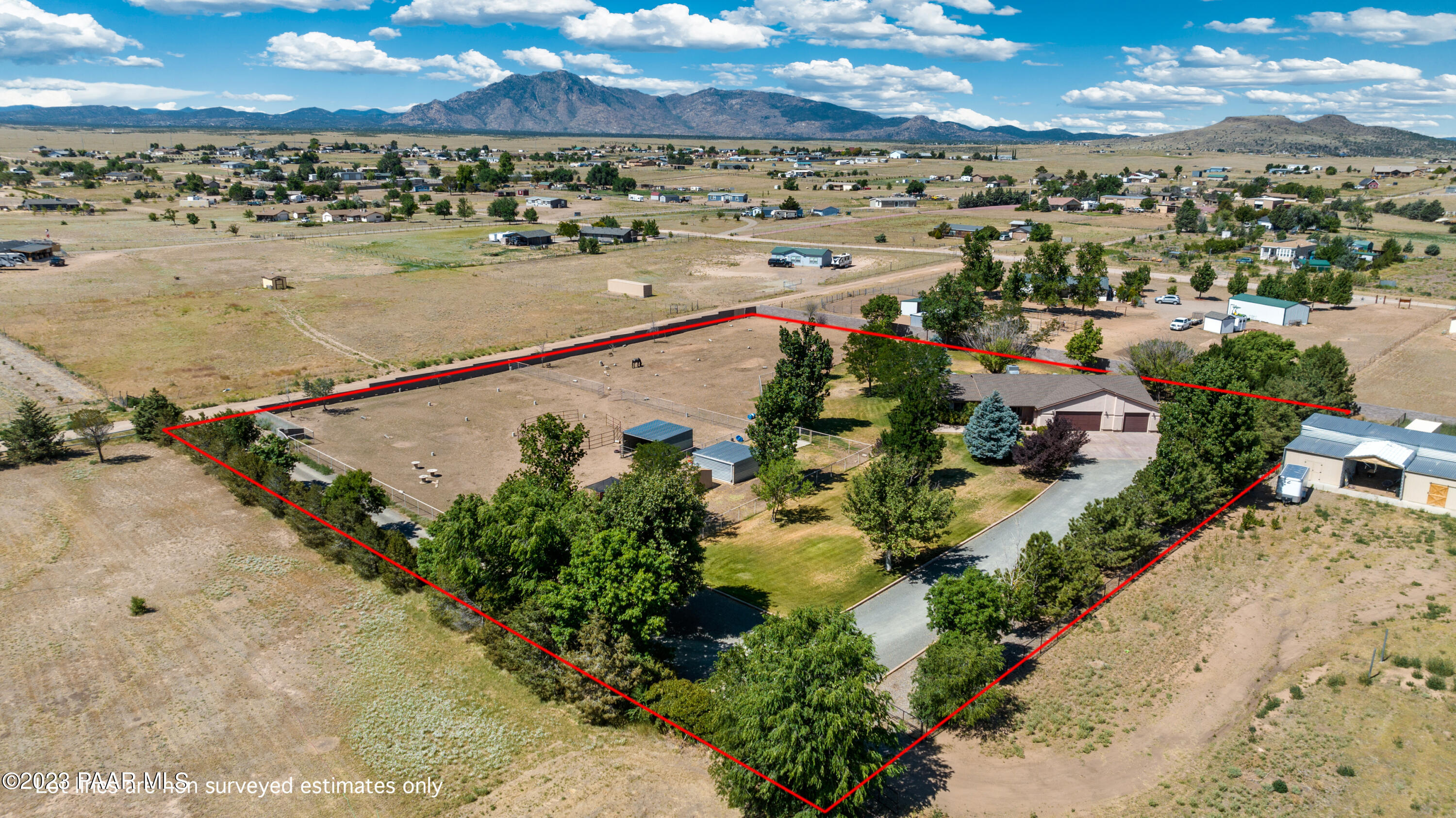 1410 West Justray Ranch Road Chino Valley, AZ 86323 - Photo 2 of 31 002_Aerial