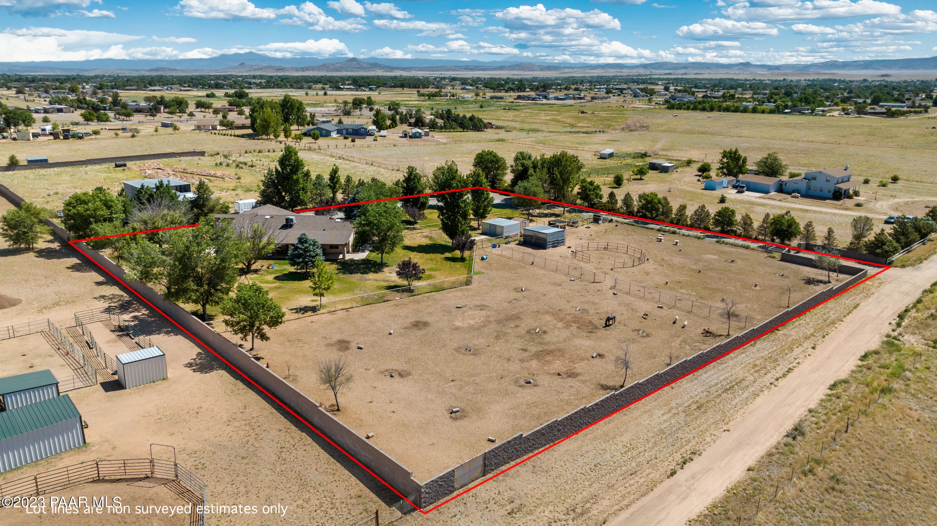 1410 West Justray Ranch Road Chino Valley, AZ 86323 - Photo 4 of 31 004_Aerial