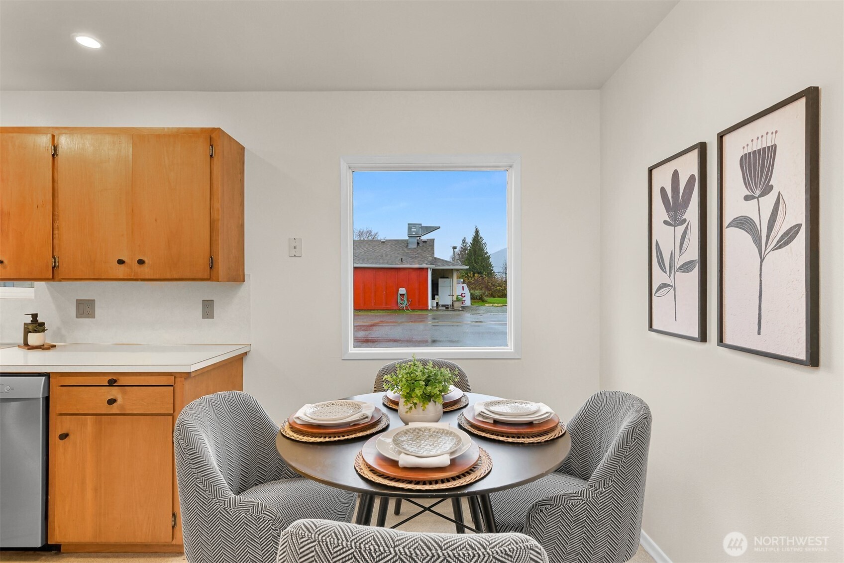 5811 Main Street Bow, WA 98232 - Photo 20 of 40 a dining room with furniture and window
