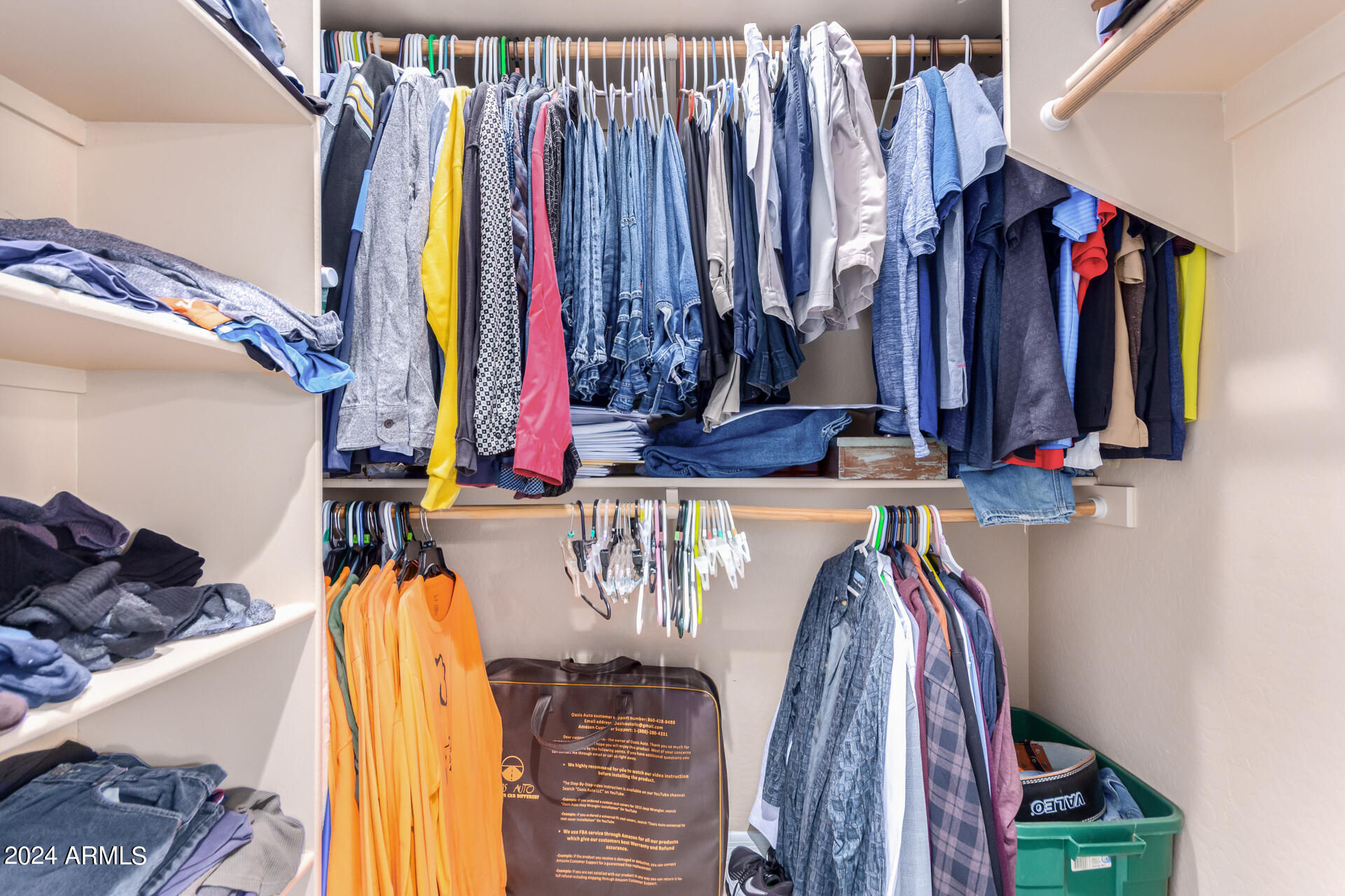 6786 Gelding Lane Coolidge, AZ 85128 - Photo 30 of 39 a view of a walk in closet