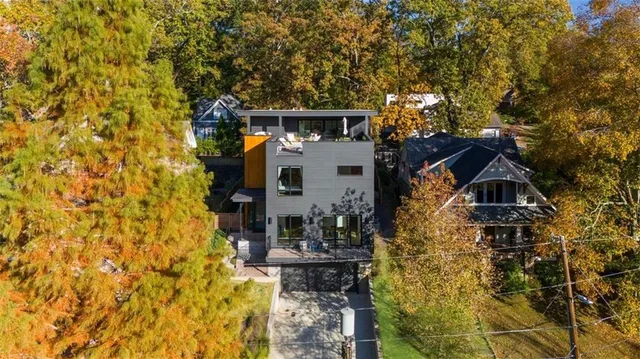 a view of a entryway door front of house