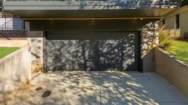 a view of bedroom with furniture and wooden floor