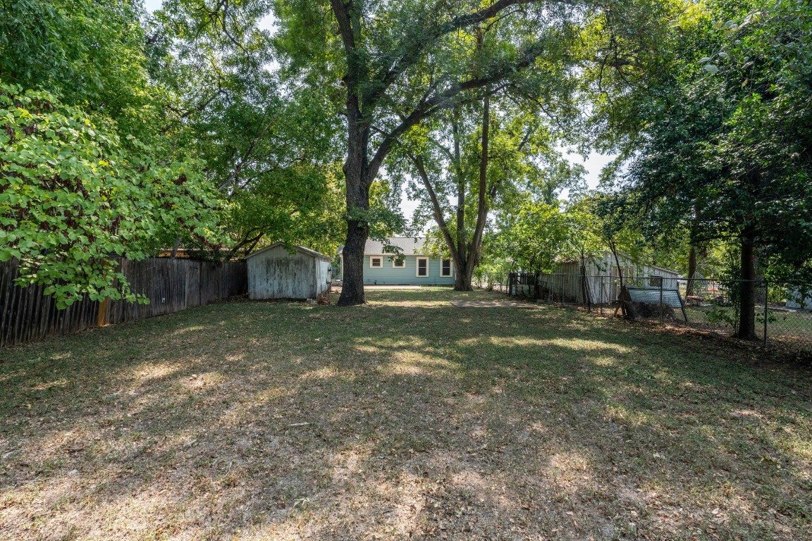 746 Springdale Road Austin, TX 78702 - Photo 19 of 19 a view of a yard with a tree