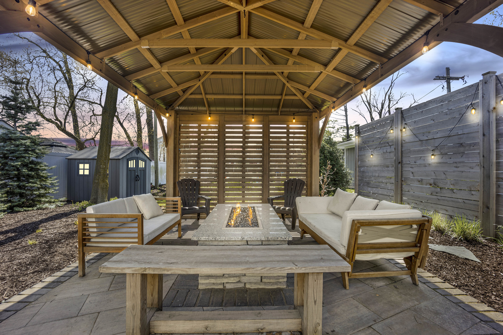 317 Lionel Road Riverside, IL 60546 - Photo 41 of 47 a view of outdoor space with seating