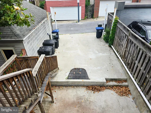 a view of outdoor space and deck