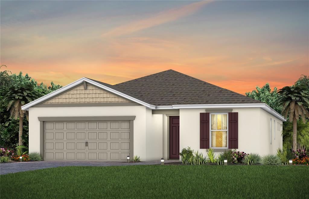 Carftsman Exterior Design. Artistic rendering for this new construction home. Pictures are for illustrative purposes only. Elevations, colors and options may vary.
