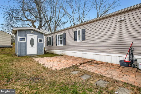 a house with trees in front of it