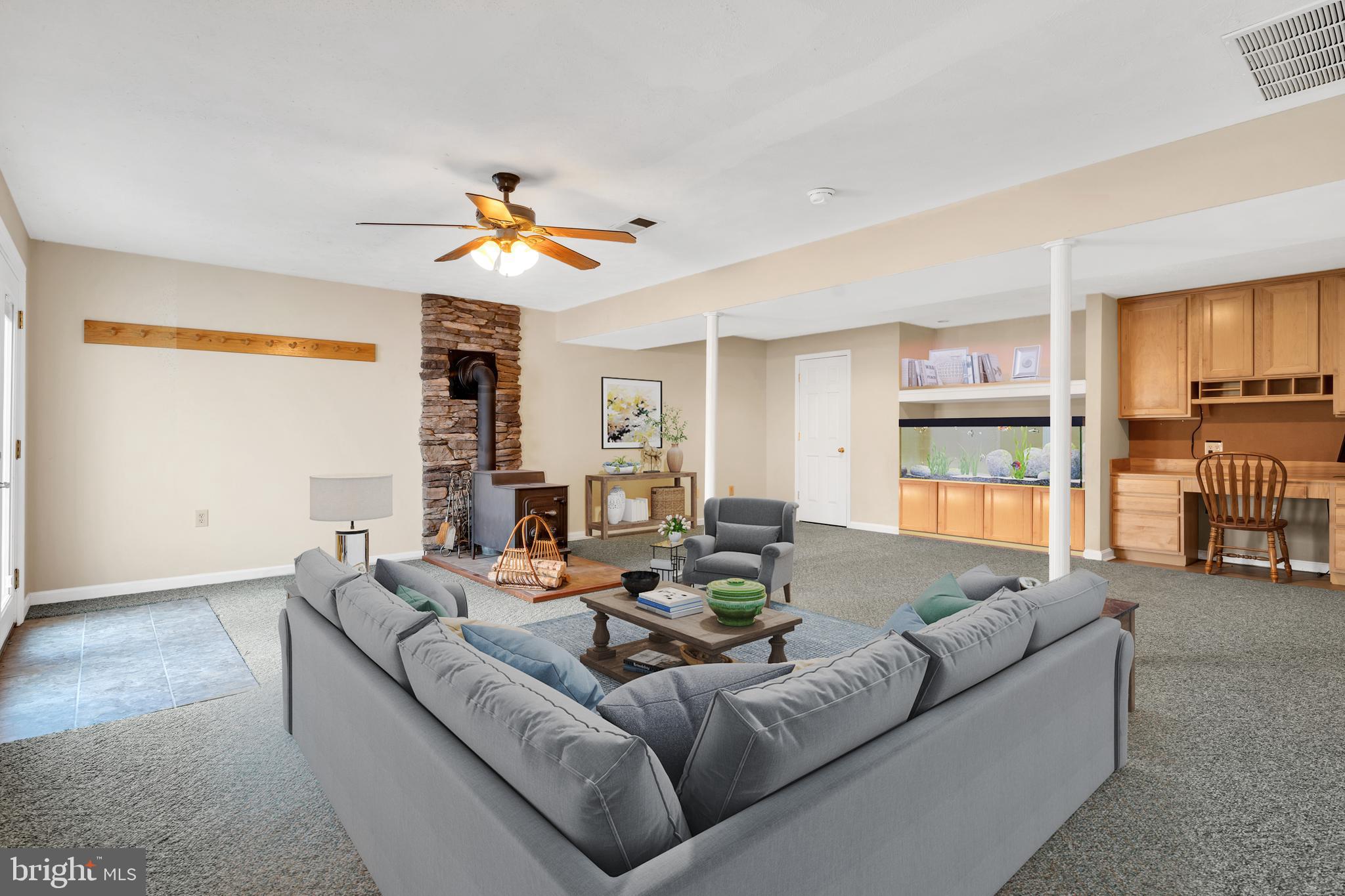 50 Shenandoah Heights Road Front Royal, VA 22630 - Photo 23 of 35 Den - Virtually Staged for Your Inspiration