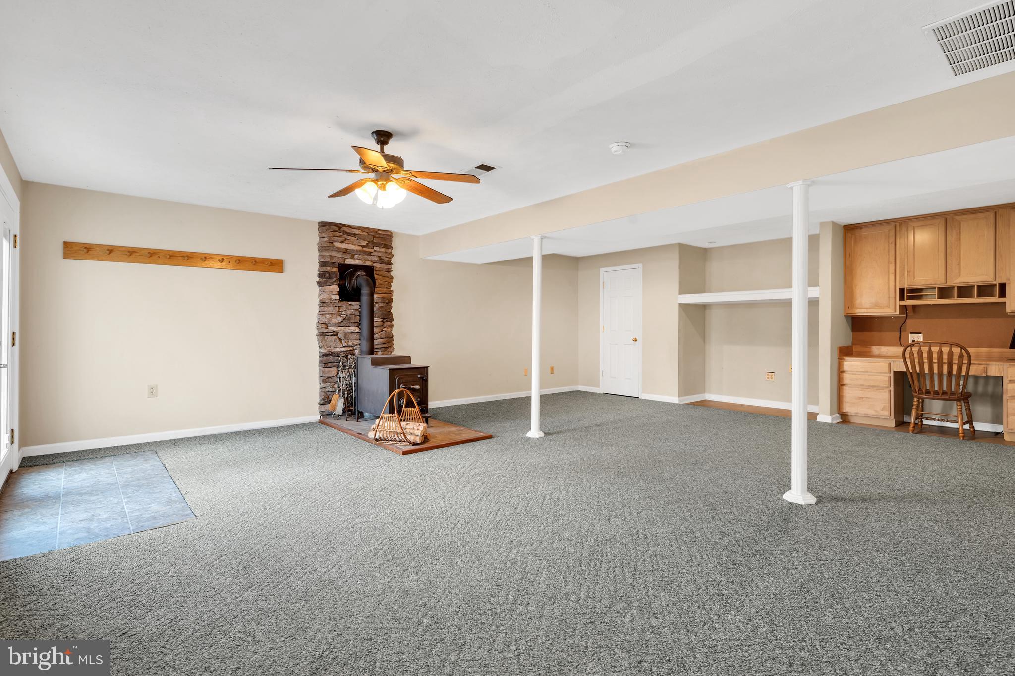 50 Shenandoah Heights Road Front Royal, VA 22630 - Photo 24 of 35 Basement Den Has Built In Desk