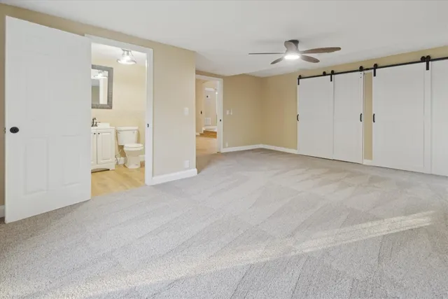 a view of empty room