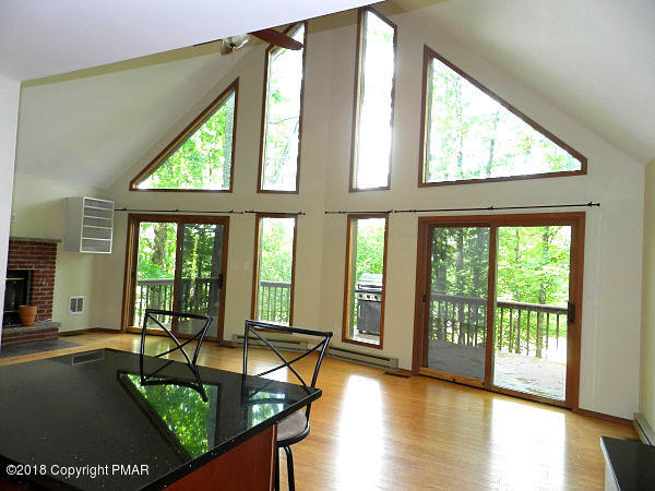 171 Salisbury Road Bushkill, PA 18324 - Photo 24 of 31 Living/Dining view from Kitchen