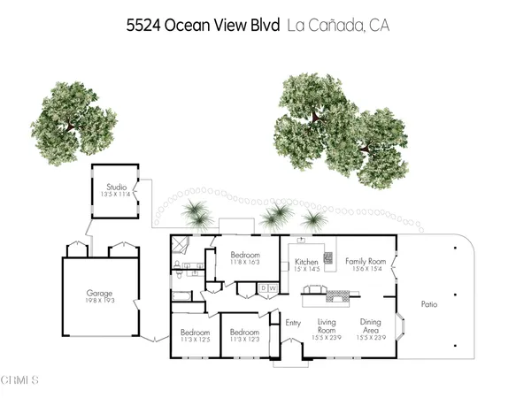 $1,795,000 | 5524 Ocean View Boulevard, La Canada Flintridge, CA 91011