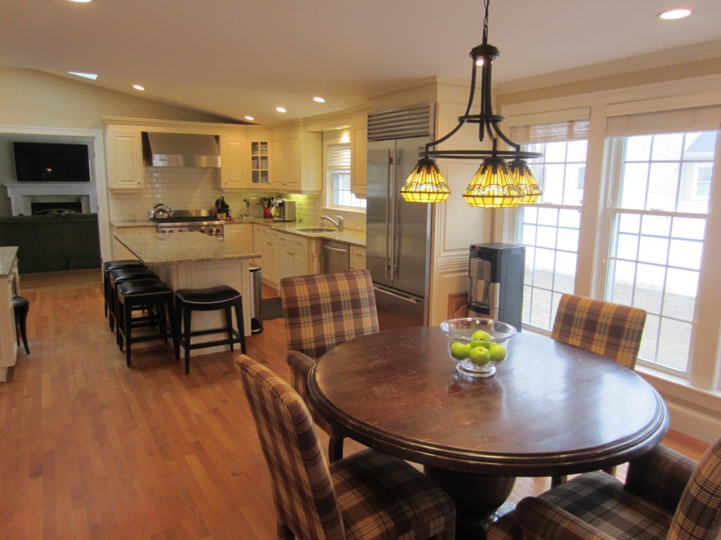 34 Oxford Road Wellesley, MA 02481 - Photo 5 of 14 a view of a dining room with furniture