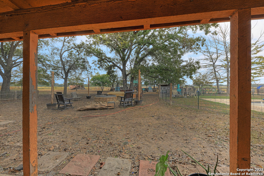 3136 Bolton Road Marion, TX 78124 - Photo 20 of 46 a view of a yard with street from a sink