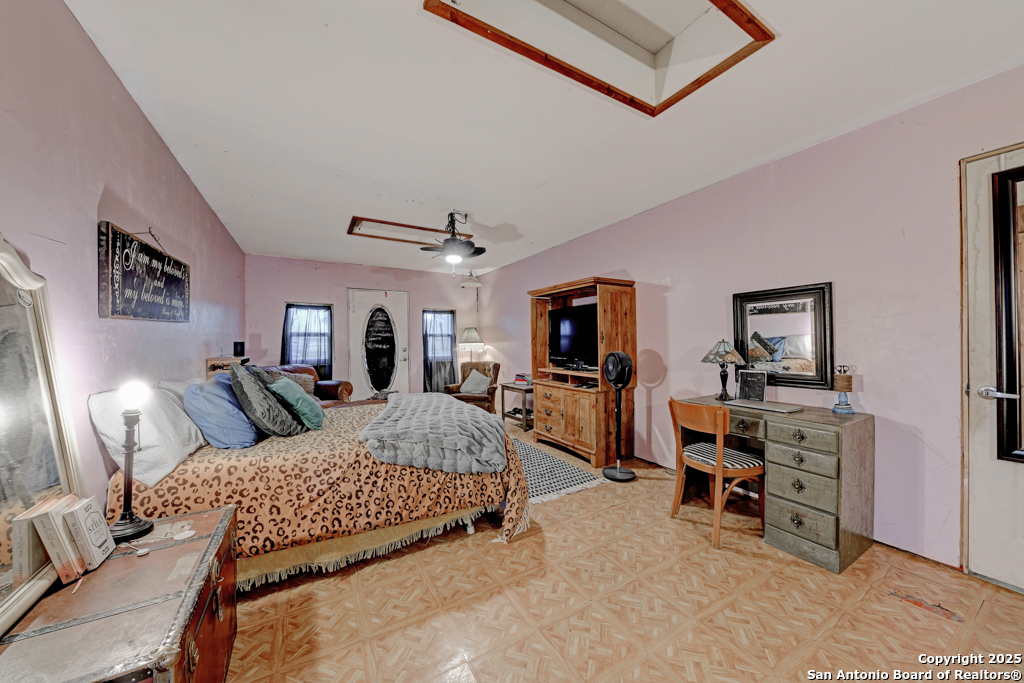 3136 Bolton Road Marion, TX 78124 - Photo 30 of 46 a bedroom with a bed and furniture