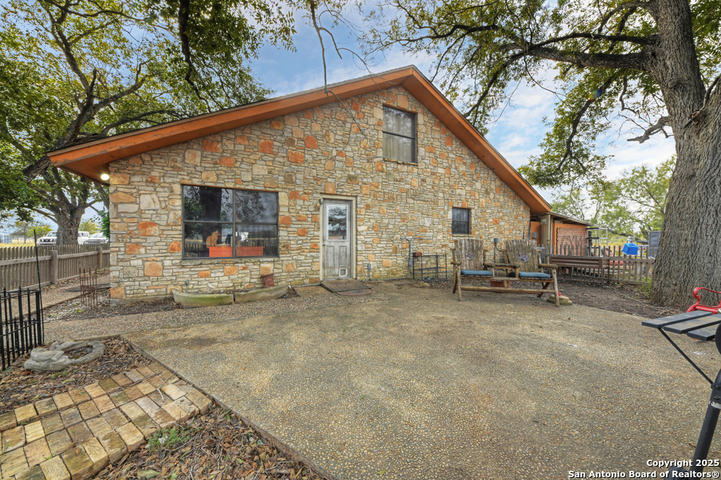 3136 Bolton Road Marion, TX 78124 - Photo 34 of 46 a view of a house with a patio