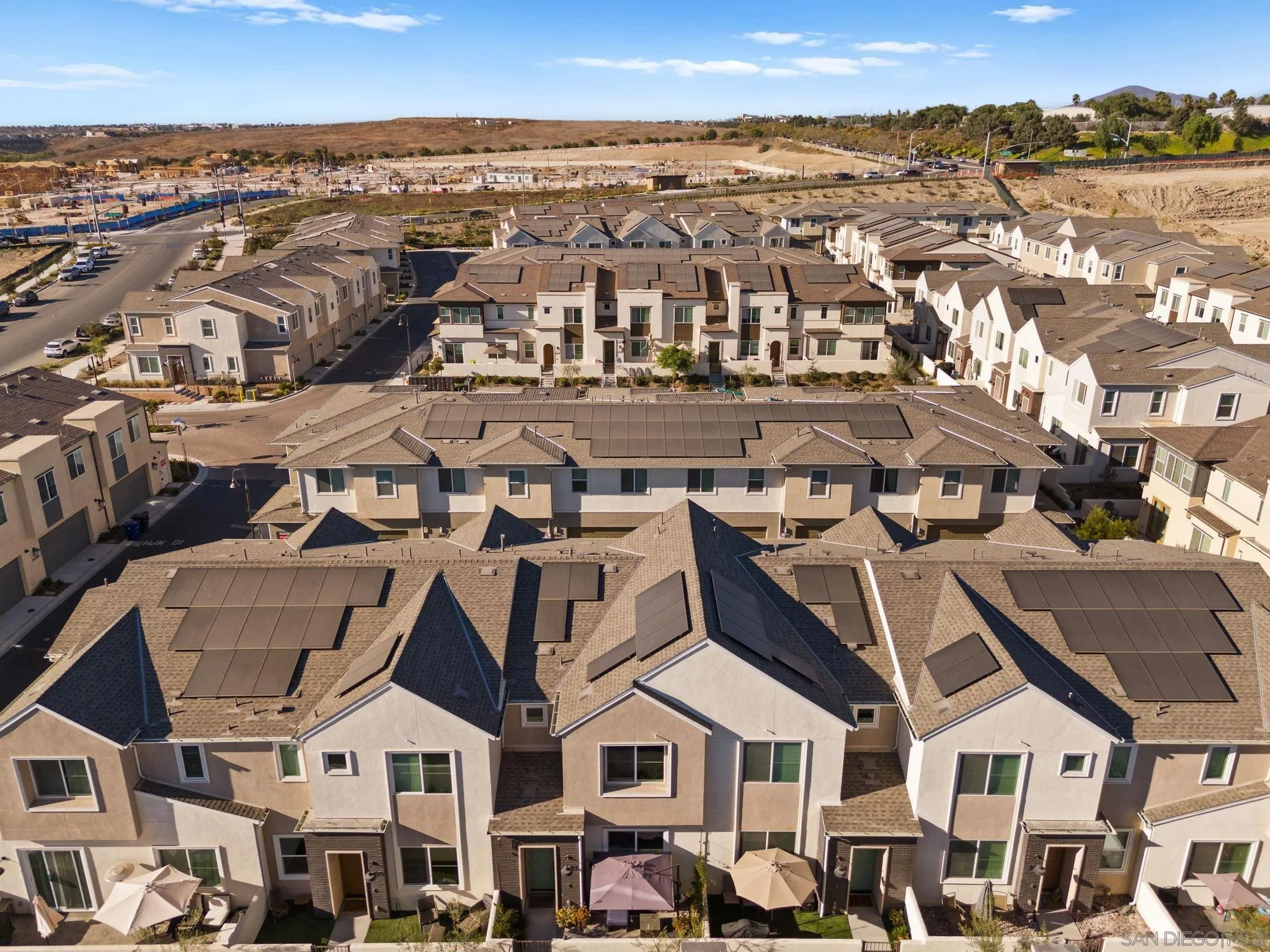 2023 Bluestone Circle Chula Vista, CA 91913 - Photo 40 of 51 an aerial view of residential houses