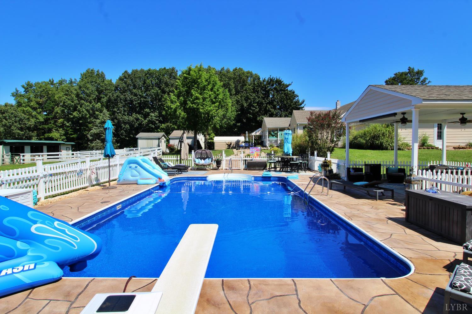 1147 Union Church Road Gladstone, VA 24553 - Photo 9 of 89 a view of a kitchen with swimming pool
