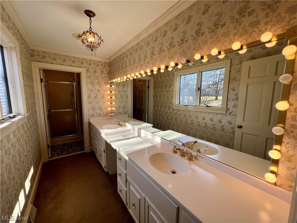 1175 East Calla Road, Unit C111 Youngstown, OH 44514 - Photo 18 of 33 Master bathroom w/ 2 sinks.