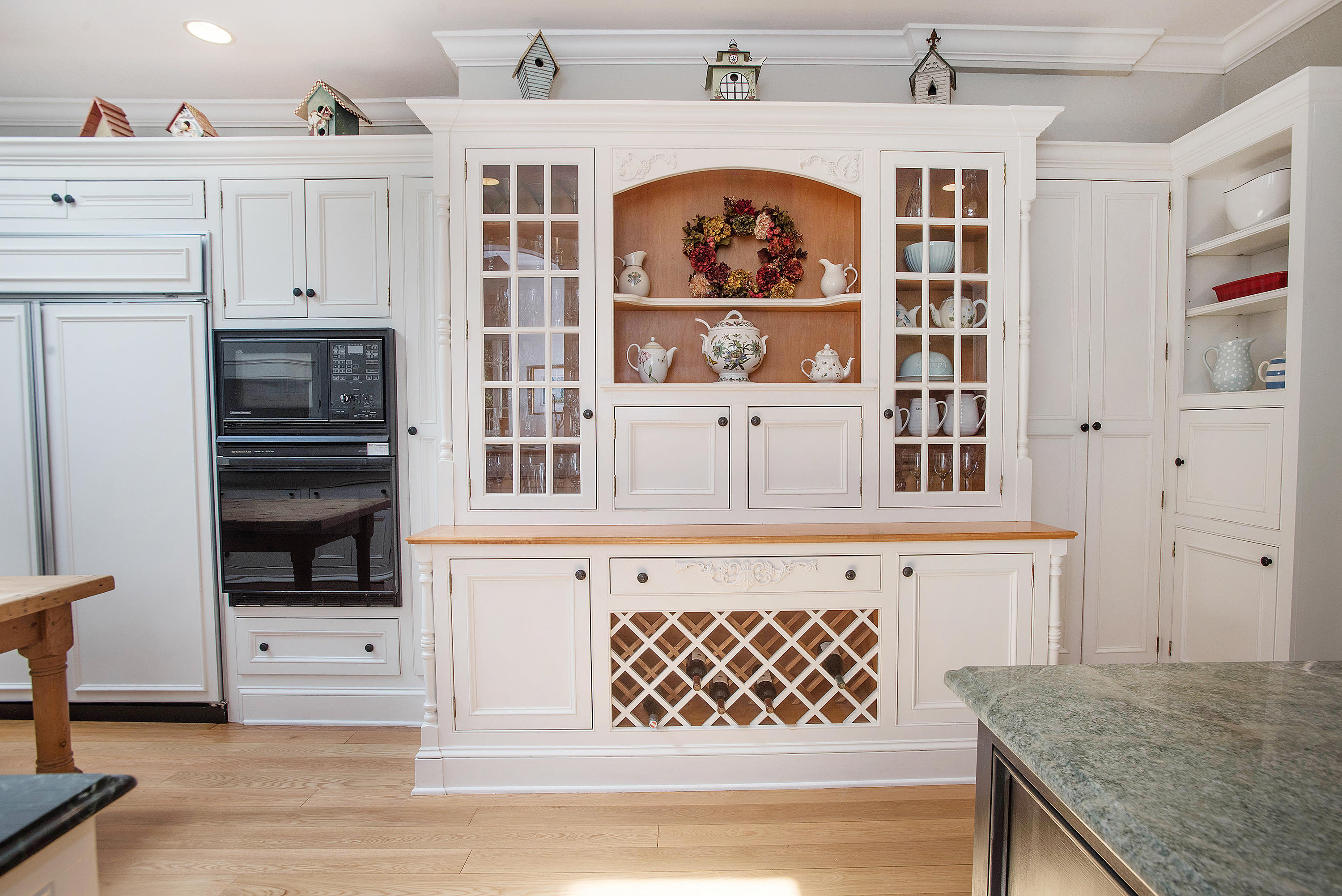 103 Jelliff Mill Road New Canaan, CT 06840 - Photo 7 of 30 a view of kitchen with cabinets and window