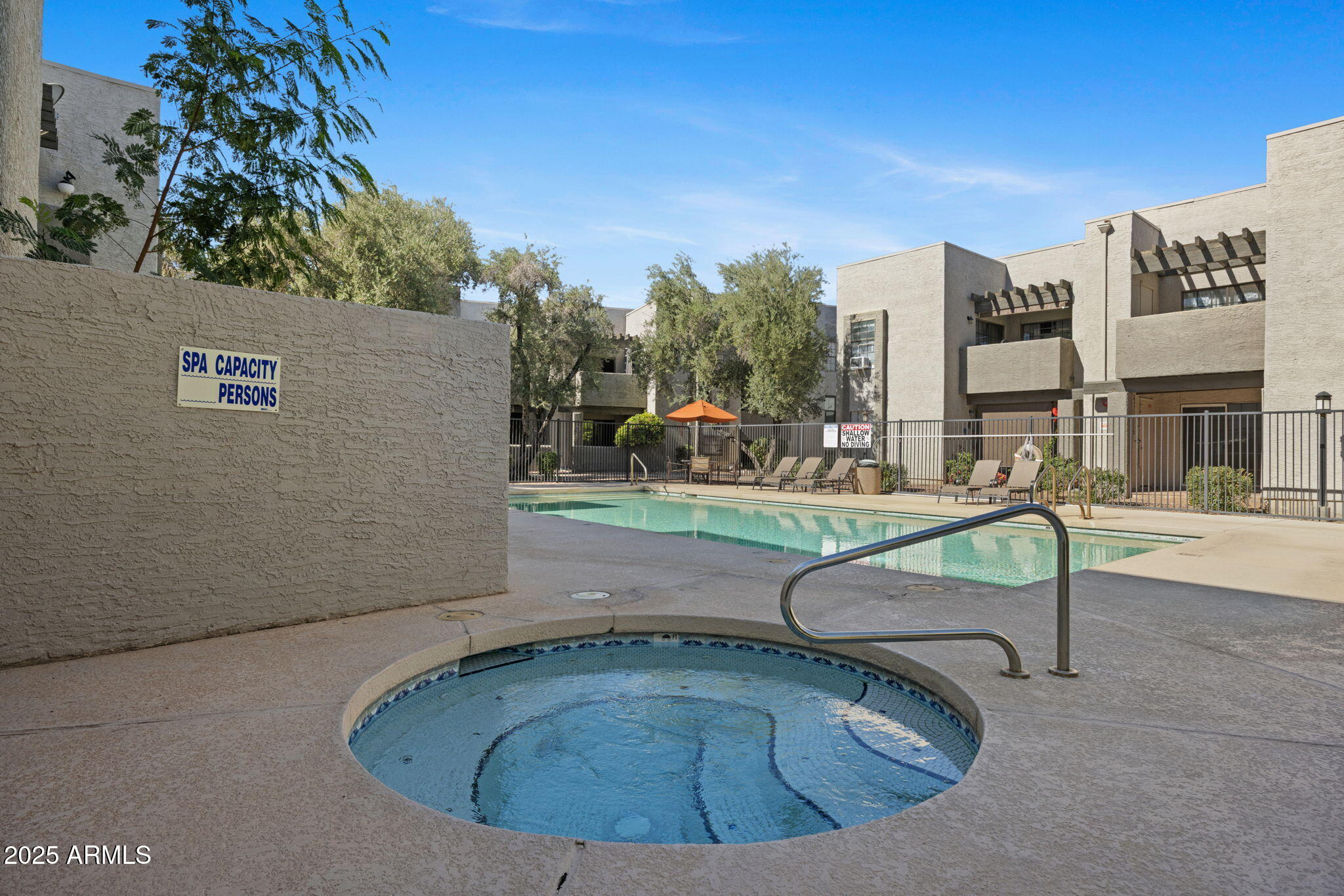 8020 East Thomas Road, Unit 112 Scottsdale, AZ 85251 - Photo 19 of 24 Community Hot Tub