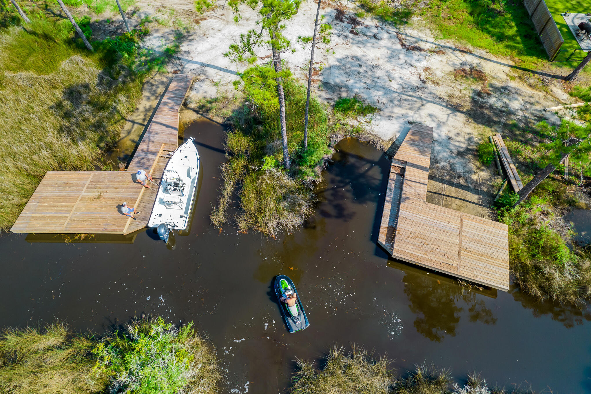 Lot 8 West Nursery Road Santa Rosa Beach, FL 32459 - Photo 7 of 11 an aerial view of a house with a yard