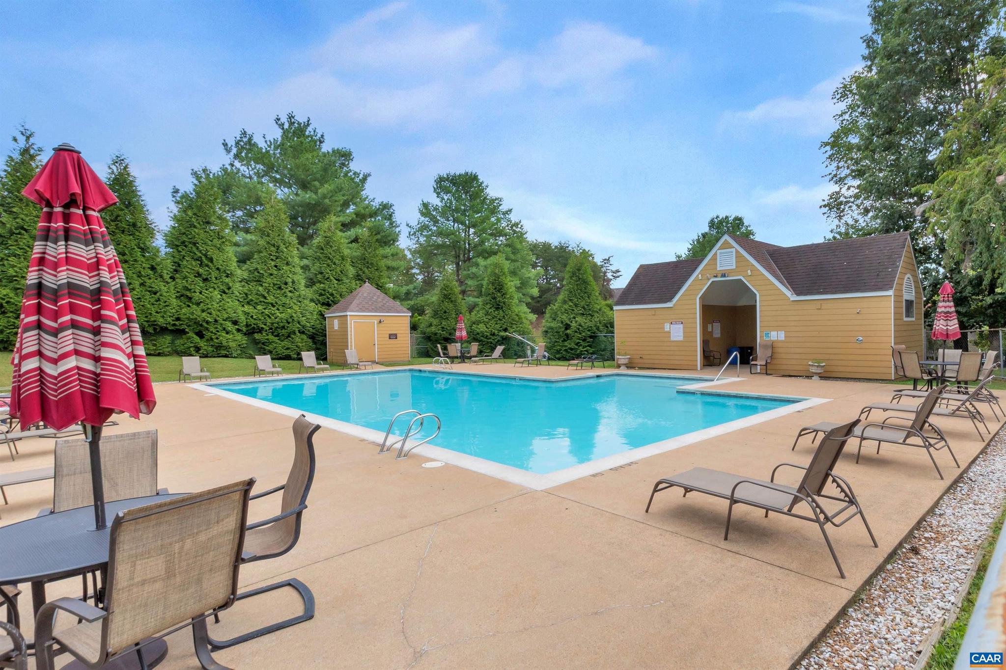 782 Merion Greene Charlottesville, VA 22901 - Photo 29 of 32 a view of swimming pool with lounge chair