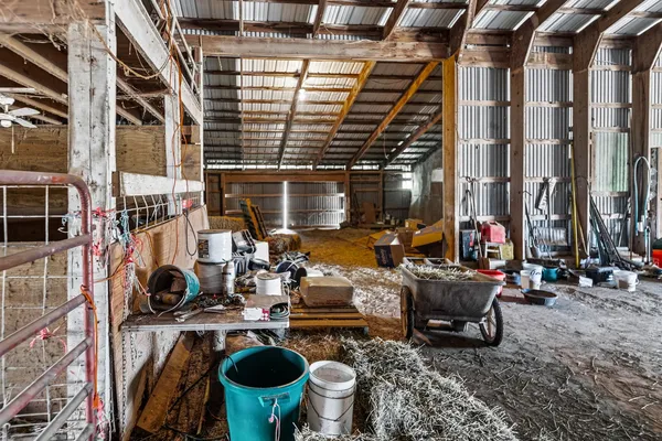 a view of an chairs in the patio