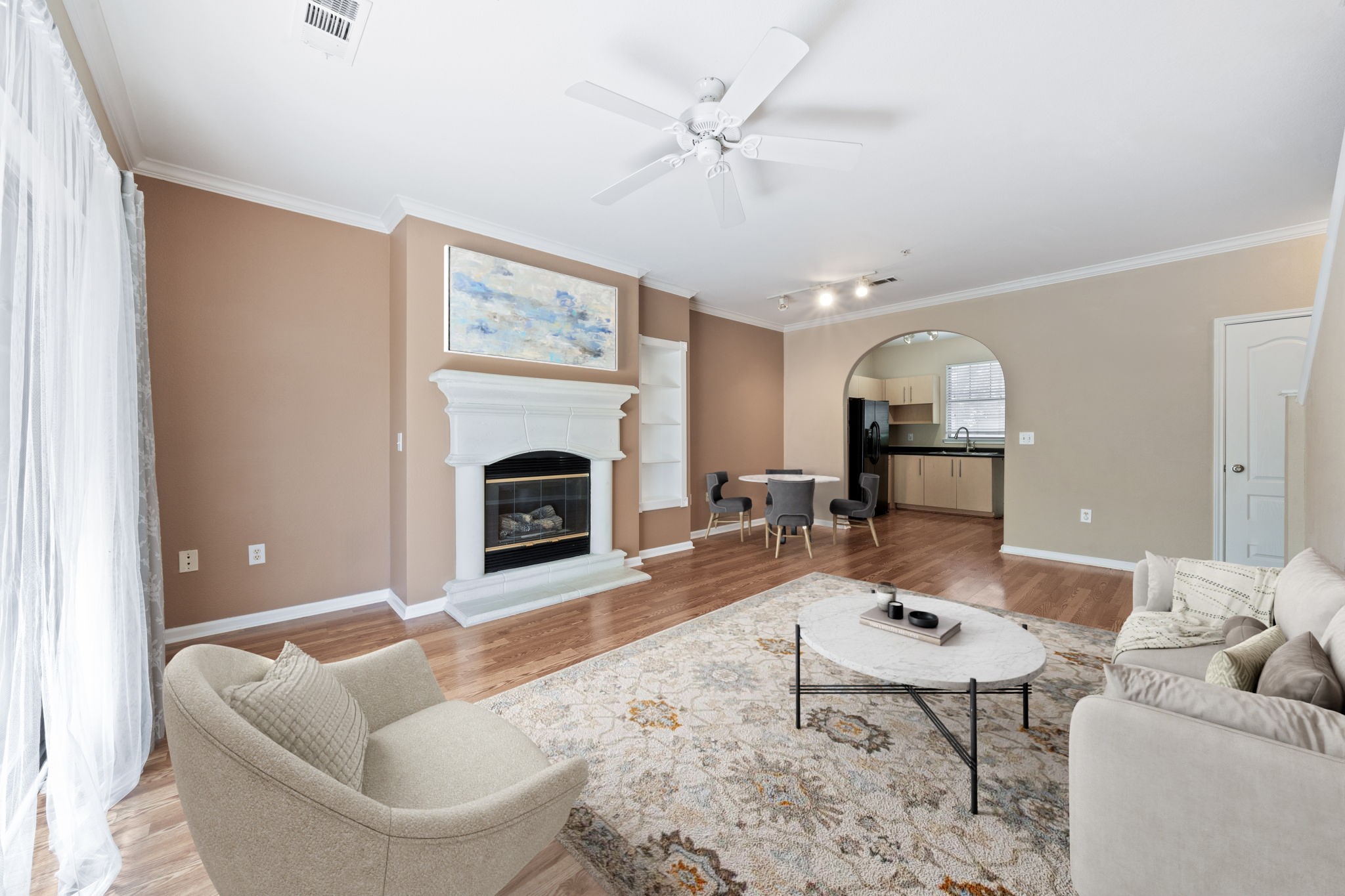 11203 Ranch Road 2222, Unit 903 Austin, TX 78732 - Photo 2 of 15 Virtually staged living room