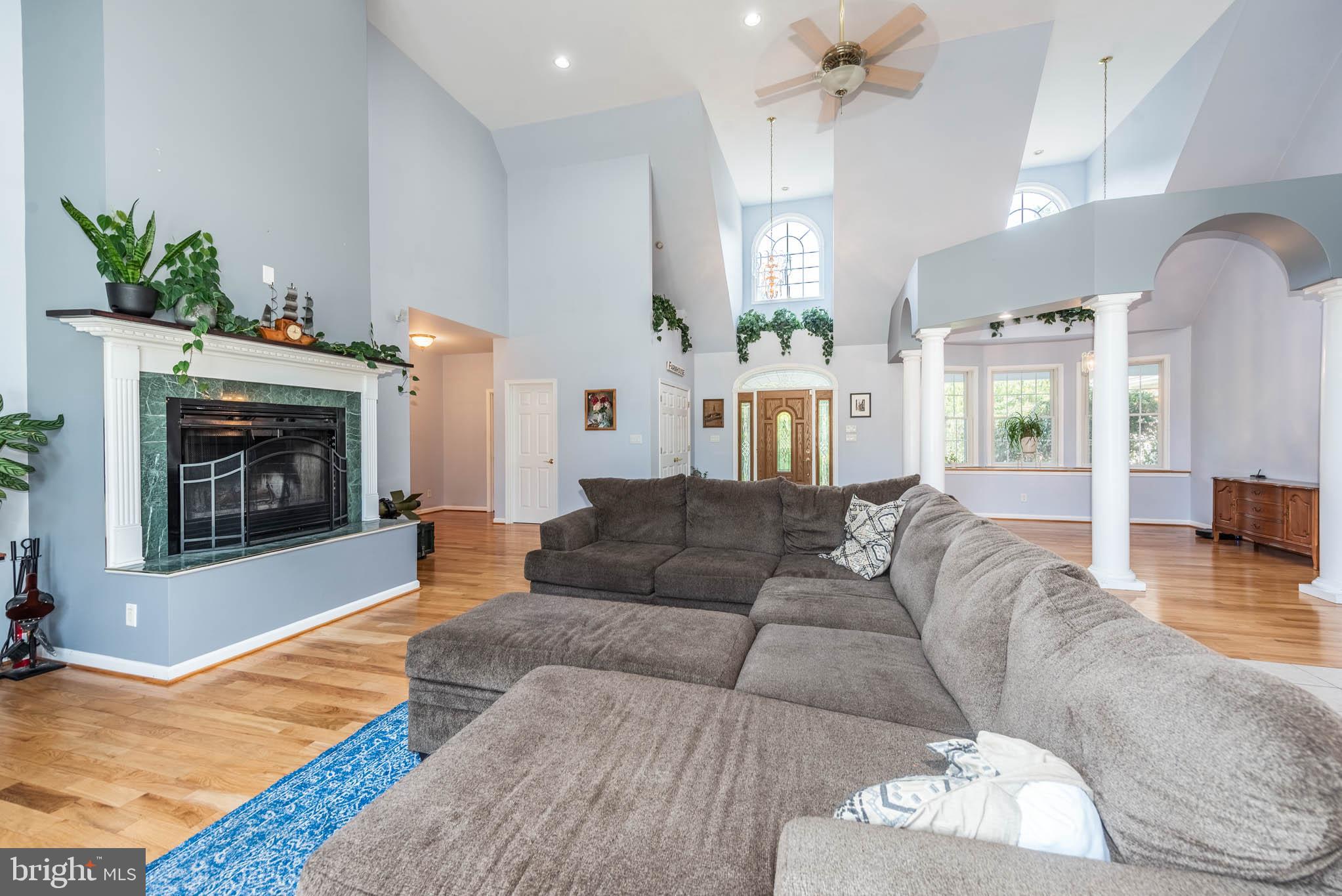 2623 Urey Road White Hall, MD 21161 - Photo 6 of 60 a living room with furniture and a fireplace