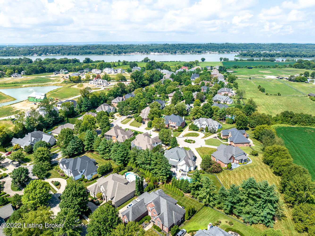 7906 Sutherland Farm Road Prospect, KY 40059 - Photo 76 of 78 View From Drone