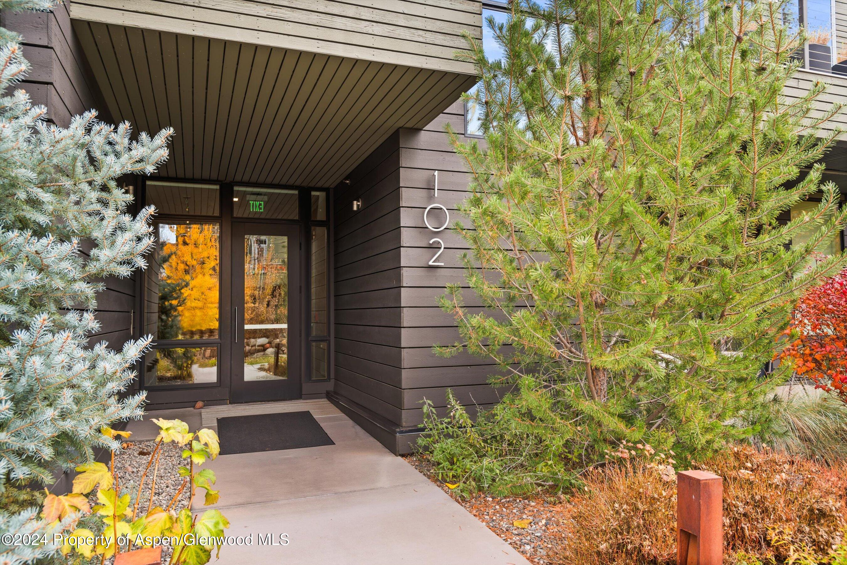 102 Evans Road, Unit 106 Basalt, CO 81621 - Photo 12 of 12 a front view of a house with a yard